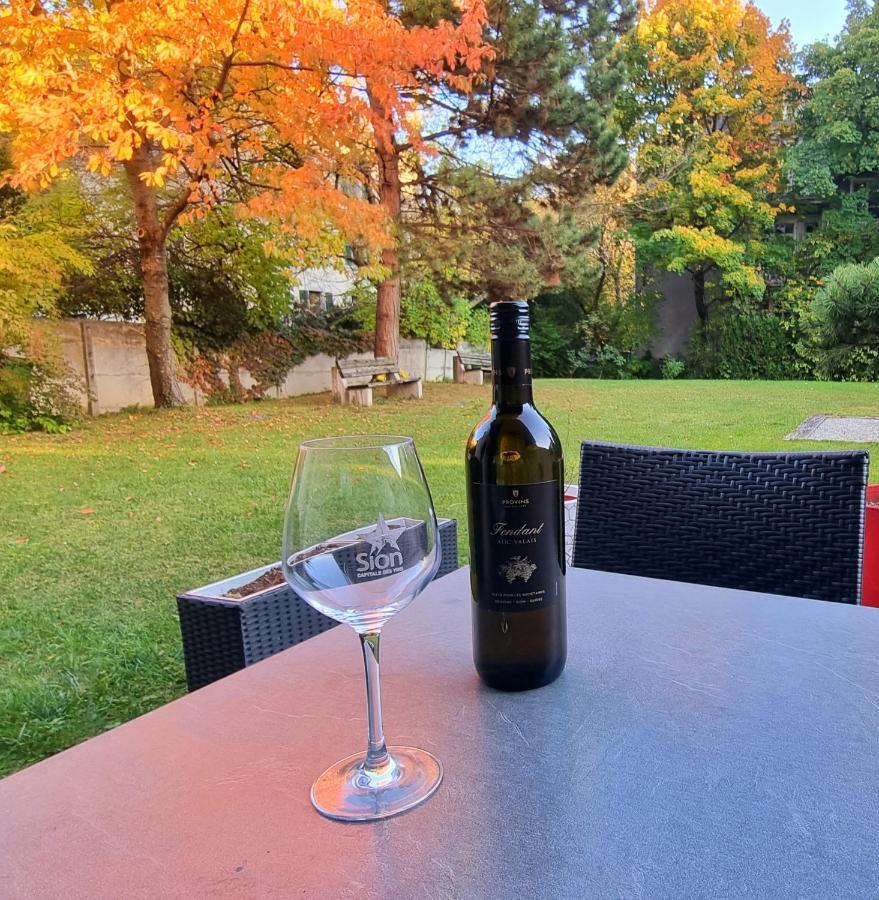 Appartement Avec Terrasse Sion Eksteriør bilde